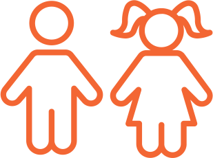 أيقونة تمثل الأطفال